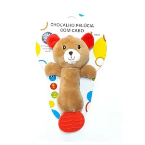 Pelúcia com Chocalho e Mordedor Urso – Pais & Filhos