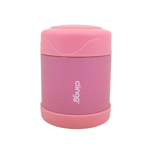 Pote Térmico de Aço Inoxidável Rosa – Clingo