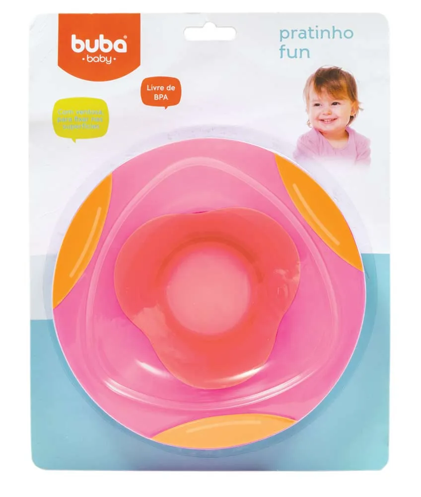Pratinho Fun Rosa – Buba Toys