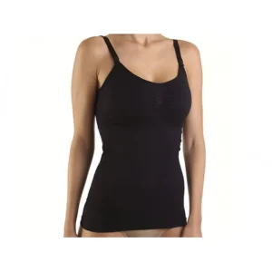 Regata Maternity Sem Costura Preta – Zee Rucci