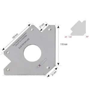 ESQUADRO MAGNÉTICO TIPO SETA