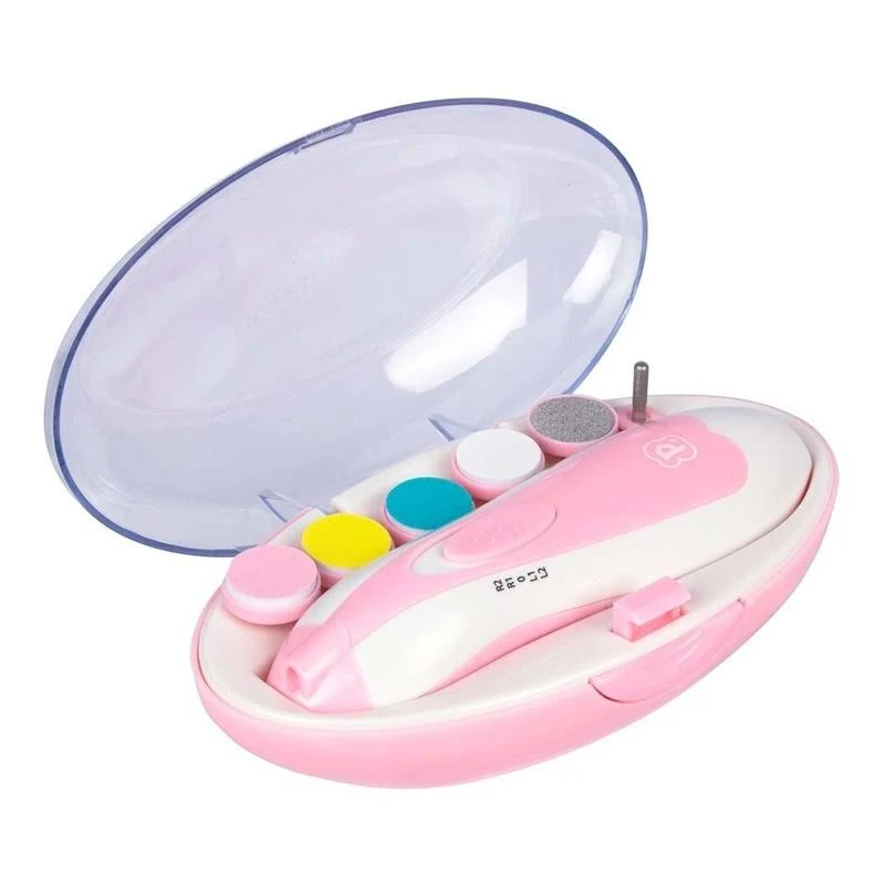 Lixa Elétrica Rosa Infantil – Pimpolho
