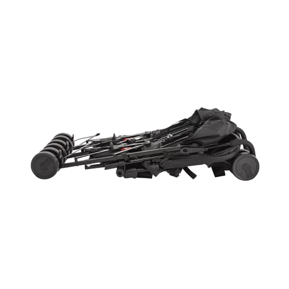Carrinho Passeio Gêmeos Youme II Preto – Lenox Kiddo - Image 6